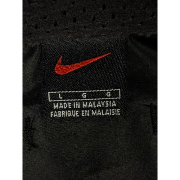 Nike Running Half Zip Pullover Jacket Men's Large Black Windbreaker Lightweight - Picture 6 of 11